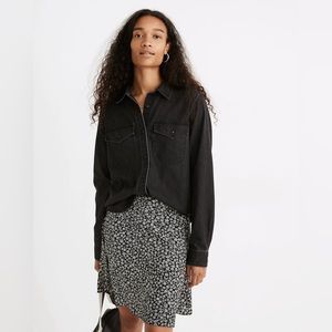 Madewell Denim Button-Up Shirt in Lunar Wash